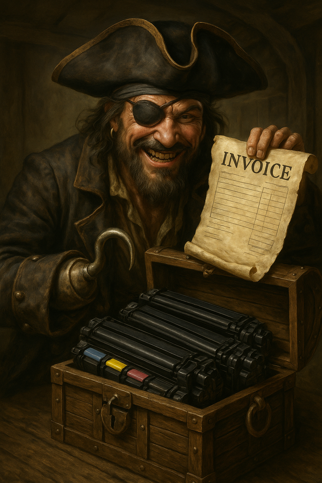 Business protecting against toner pirate scams